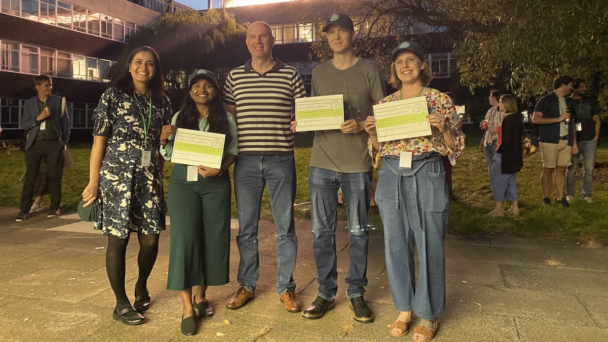 Hats off to our Bright Stars! 🏆Congratulations to Swathy Puthanvila, Surendra Babu, @RobertHeal19, @DaNarinoR37, and @DrShannonGreer for claiming the coveted Best Presentation Prizes at #MBPP2023. Your passion and expertise shine bright in the world of #PlantPathology!