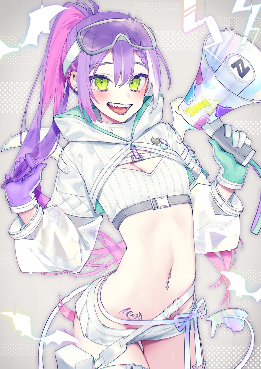 常闇トワ 「 #TOWART」|チヨ丸のイラスト