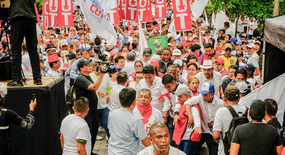 En la CUT buscamos la promoción y organización de todas las trabajadoras y trabajadores ecuatorianos coordinando la unidad de acción y el trabajo por la unidad institucional a lo largo del país. 

Unidos somos más fuertes 💪