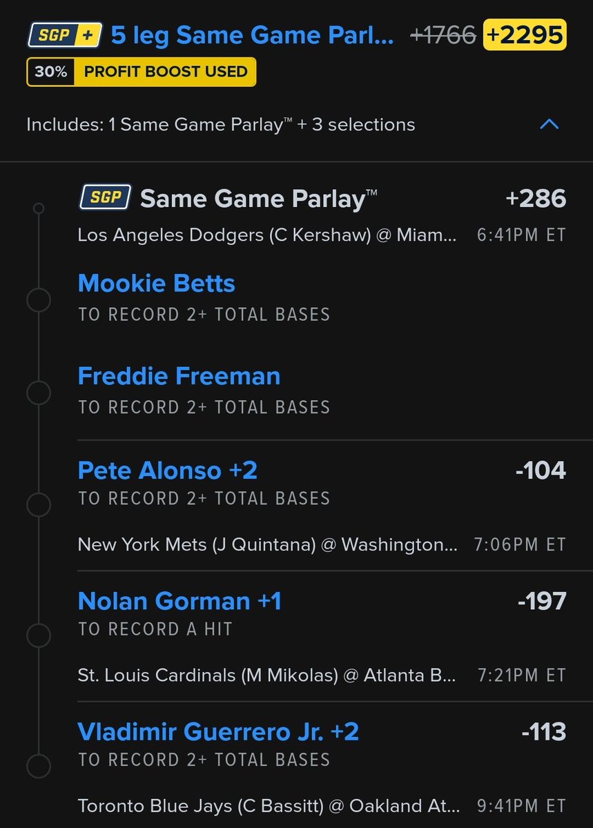 TonyDamicoBets's tweet photo. If your tailing good luck 🍷🌶
#GamblingTwitter #GamblingX #fadethepolls #GamblingTwitterMLB #MLBpicks https://t.co/QvPHcd9c2T