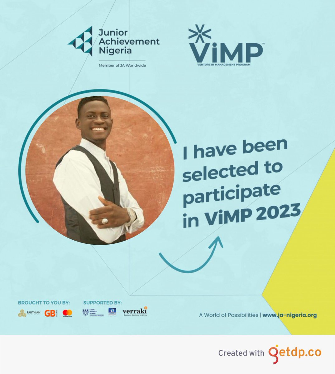 Notyourmayowa's tweet photo. Hi everyone, my name is Daniel Oluwamayowa Folowosele
I am super excited to be a participant of Junior Achievement Nigeria’s amazing Venture in Management Program! 
I got to know about this amazing program through my dear friend. She told me about how impactful..

#ViMP #ViMP2023 https://t.co/QGNOdElFkl