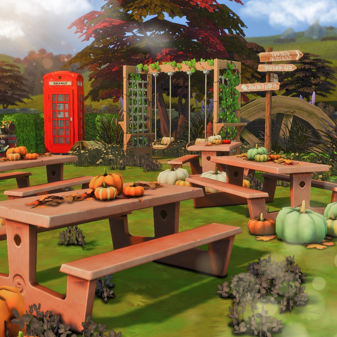 X_chloe98's tweet photo. Patchy Pumpkin Patch 🎃🍂✨ @TheSims #thesimcommunity #ShowUsYourBuilds
Link To the Video ✨ https://t.co/uTkkQqSef4 https://t.co/vqMvyJP8lp