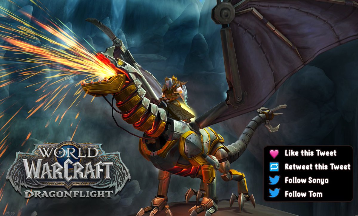 🎁GIVEAWAY TIME🎁

To celebrate #Dragonflight Patch 10.1.7 going live today, we're giving away 2 Steamscale Incinerators!

Enter:
✅ Follow: @SimplyNraged &amp; @SimplyTwoTV
❤️ Like
🔁 Retweet
💬 Comment with your favorite mount

Winners drawn 9/12 - (US/OCE ONLY) #WoW_Partner
