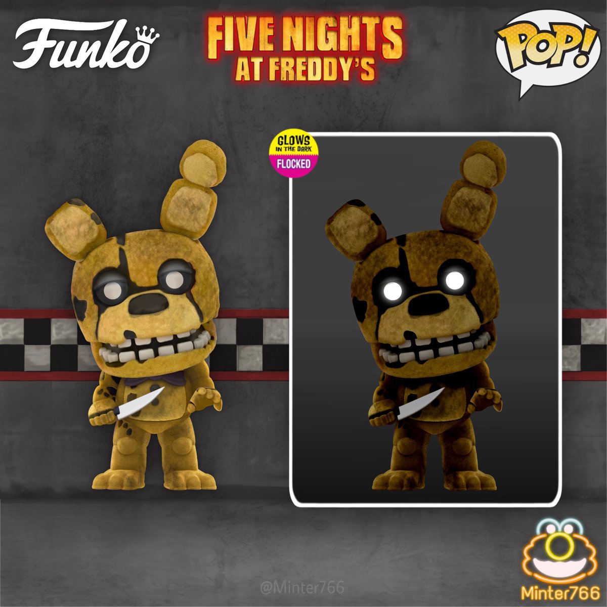 Withered Animatronics - Five Nights at Freddy's 2, Funko Pop Concept. • •  • • #fnaf #fivenightsatfreddys #freddyfazbear #goldenfreddy…