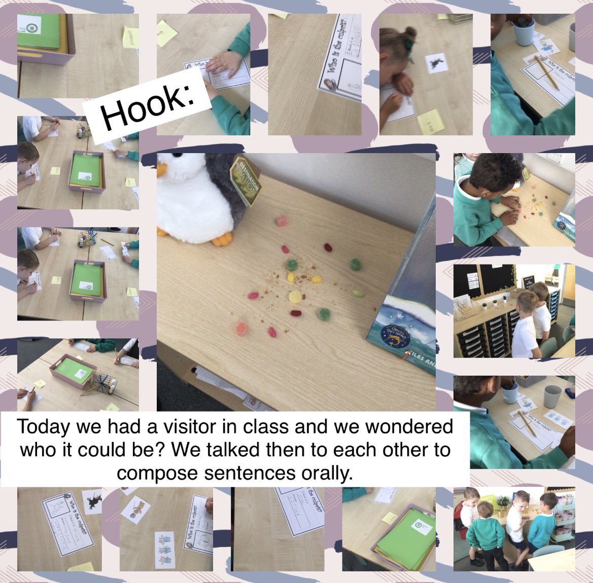 WGPS_2029's tweet photo. Today class 3 and 4 discovered a visitor had been in our classrooms and we wondered who it could be? #WGPSliteracy https://t.co/9Okrrpibbi