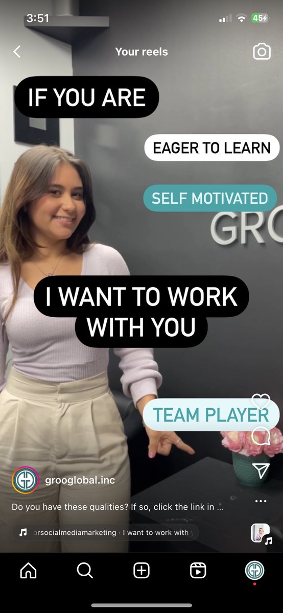 Grooglobal's tweet image. Do you have these qualities? If so, we want to work with YOU!
•
•
•
#workwithus #grooglobalteam #selfmotivation #eagertolearn #worklife #workhard