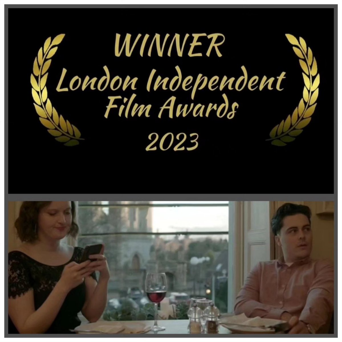 Colin__Murphy_'s tweet photo. First award of many hopefully 🙏  for our short "Who's Next?" 
.
.
.

.
#actor #acting #film #FilmFestival #actorslife #movie #FilmTwitter https://t.co/wR3DLCBkRg