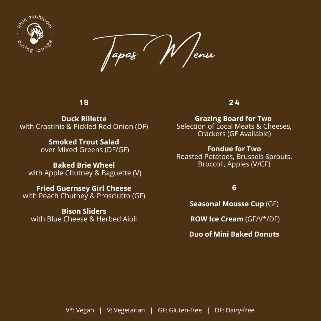 Try out our new menu this week!