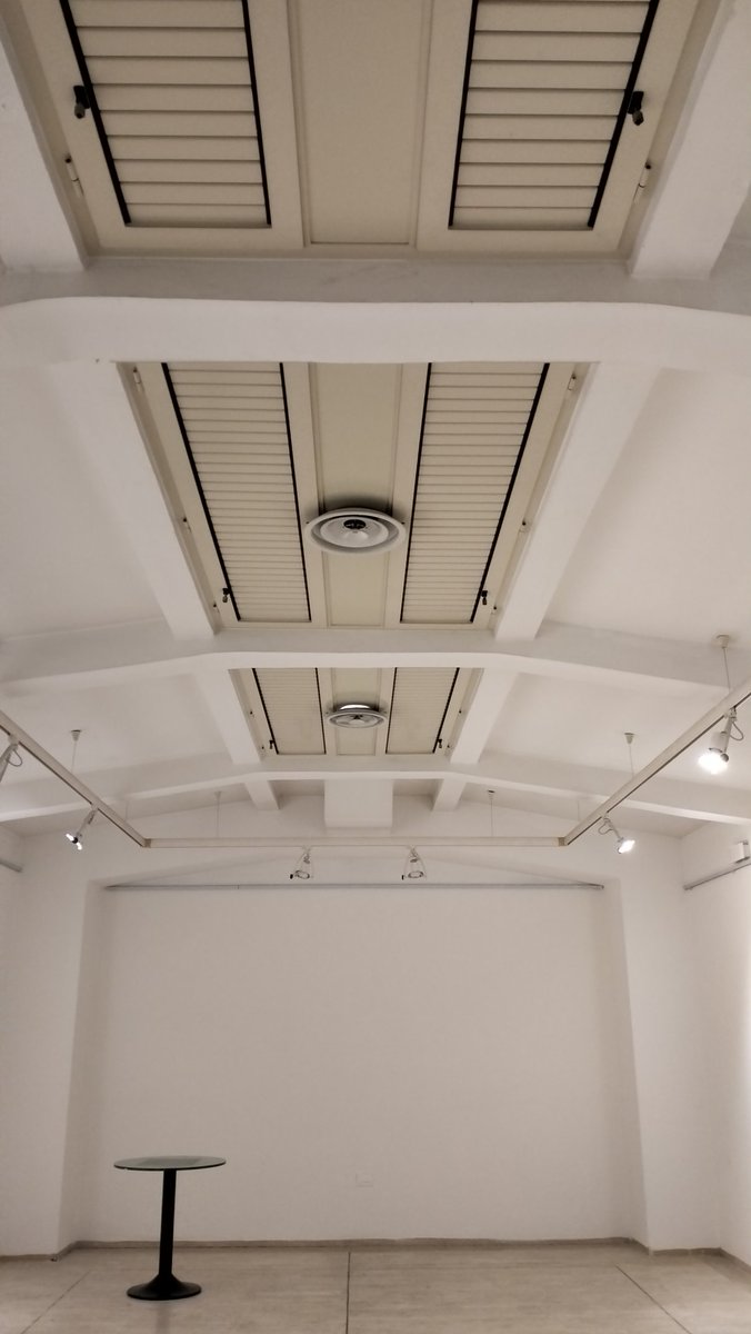 MauroFalini's tweet photo. "Cos'è il genio? Fantasia, intuizione, decisione e velocità di esecuzione".
Controsoffitto in persiane di alluminio con alette orientabili. E la soprintendenza muta. https://t.co/6ogUDcXAv2