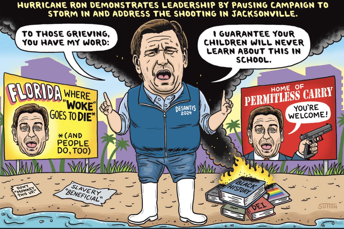 ablueview's tweet photo. Welcome to Ron Desantis' Florida
Between his fascist politics & its sky high property insurance costs, would you recommend anyone move to FL?
#DesantisIsAnAuthoritarian #BigGovDesantis #DeSaster #RonDeFailure #ThePartyOfBigGov #EverythingIsWoke #ABlueView https://t.co/pMoztAjsvE
