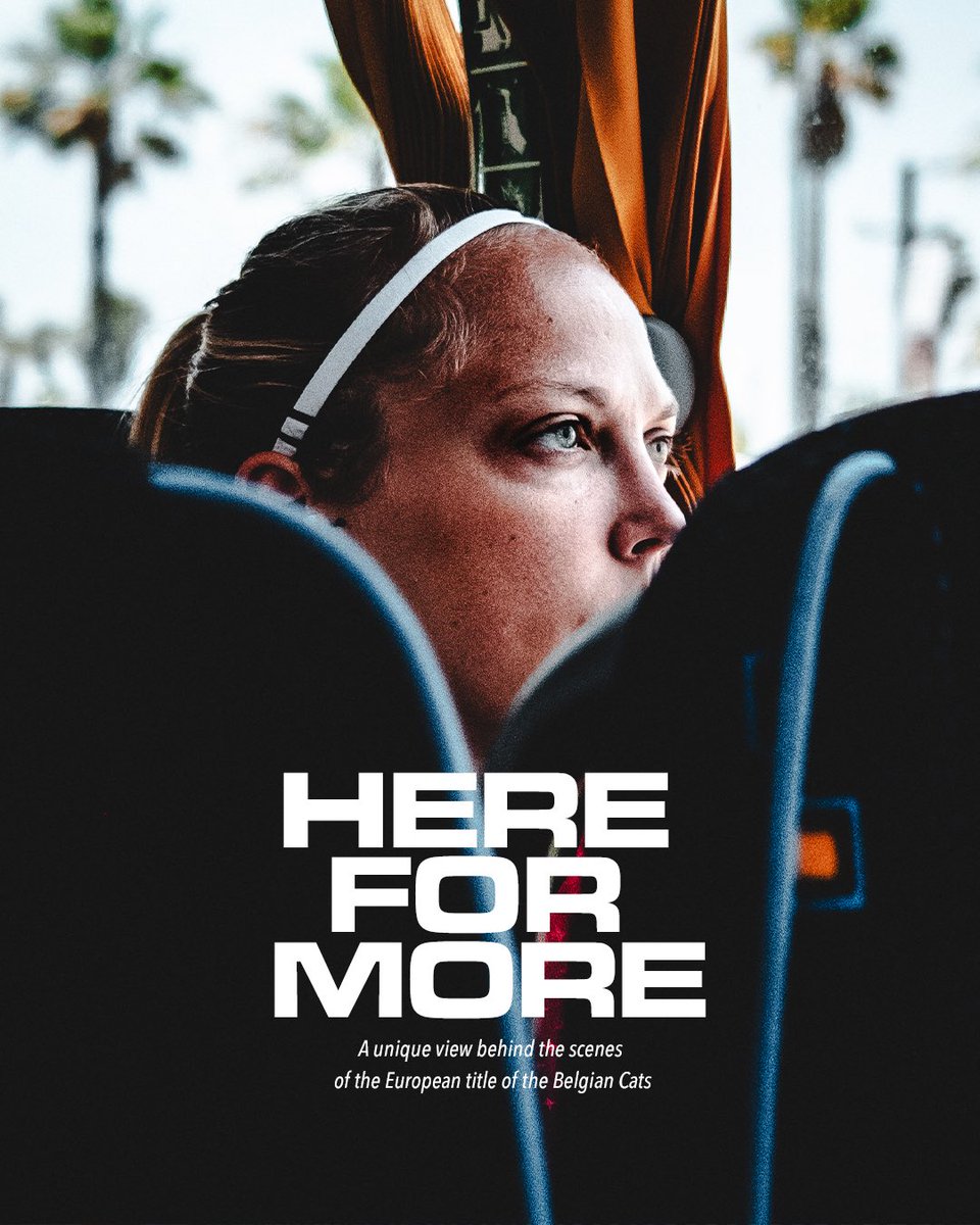 TheBelgianCats's tweet photo. ‘Here For More’, a three-part mini documentary about the European title of the Belgian Cats. Tomorrow on @vrtmaxbe &amp; @RTBF Auvio. https://t.co/uw6U175lBq