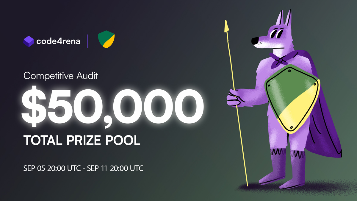 code4rena's tweet image. Help secure the project that’s working to secure onchain assets 🤝

@delegatedotxyz has put up a $50k USDC prize pool for Wardens able to find valid vulns.

Get started: code4rena.co/delegate