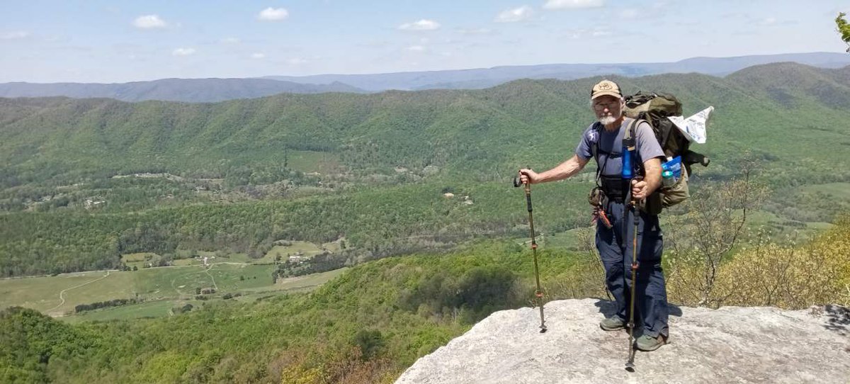 Tunnel2Towers's tweet photo. Dave Manca is a 71-year-old man who ambitiously hiked the Appalachian Trail for 133 days in order to raise money for Tunnel to Towers. 

He has raised over $35,000 on his “Solo Grampa” hike for the Foundation.

Learn more: 
https://t.co/nSbILzjSi7 https://t.co/9j1c4GgPi8