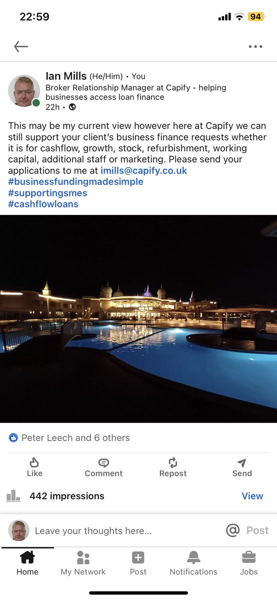 I may be on holiday but can still help businesses access loan finance - see below