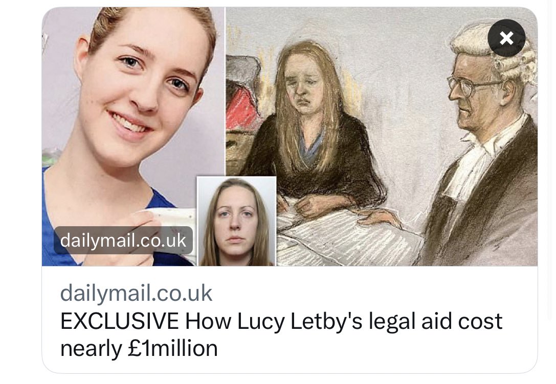 BarristerSecret's tweet photo. For the complexity, length, seriousness and unique horror of this trial, this represents astonishingly good value for the taxpayer. 

The fair trial and conviction of a serial child murderer is worth paying for, and we all owe a debt of gratitude to all of the lawyers involved. https://t.co/fOfMmIEW06