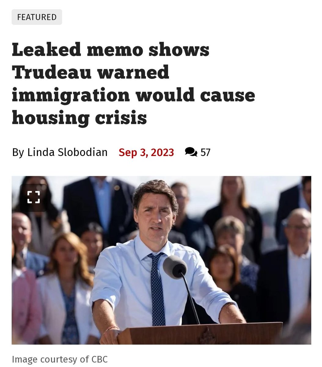 MarkCarney_Ego's tweet photo. The media is reporting that I received a briefing in 2019, detailing how my immigration policy would cause the housing crisis.

This is far-right hate speech promoted by American republicans.

I do not have any advisors because I am the King, and don't need to listen to anyone. https://t.co/SadCozRlXO