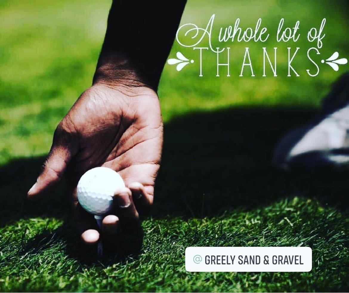 rsc_crs's tweet photo. Thanks to Greely Sand &amp; Gravel for sponsoring this year's putting green! Many thanks for your support! https://t.co/GCUiISr25E