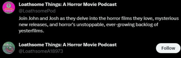 LoathsomePod's tweet photo. @GoblinsHenchman I have one as well, almost as if there's a cottage industry of taking the place of accounts that may depart the platform! https://t.co/PokNV5zvfj