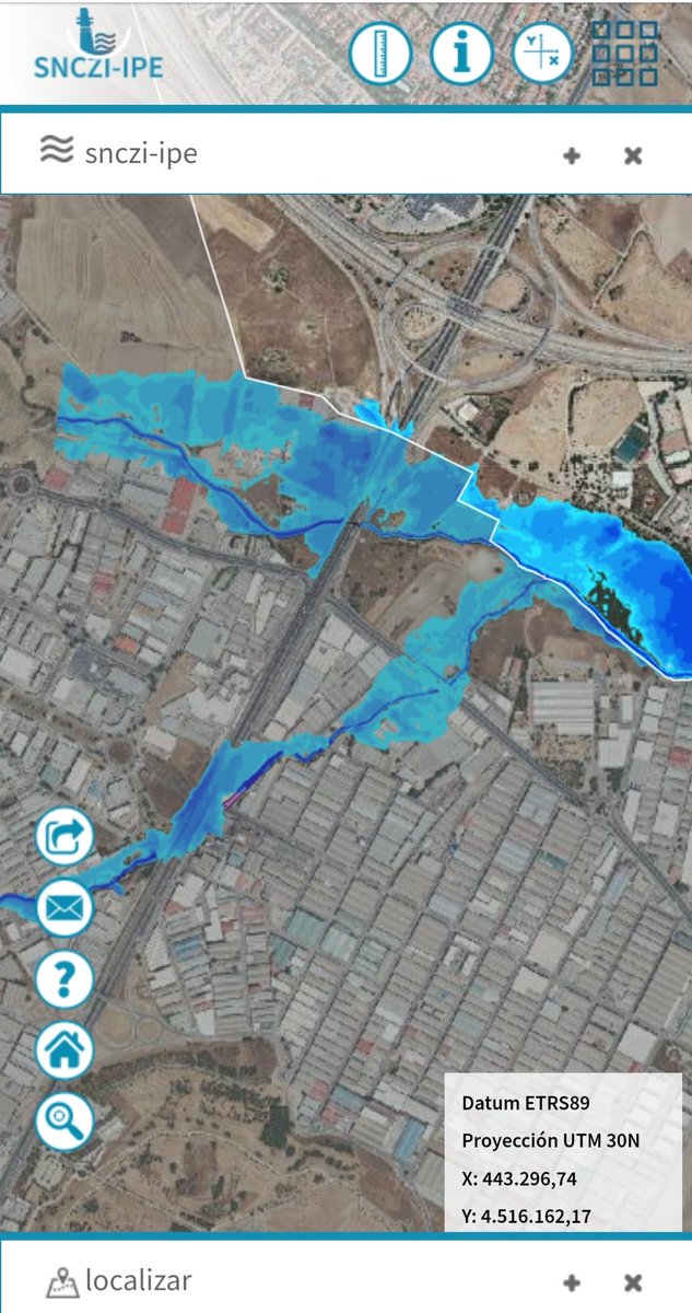 VctorManueFdez's tweet photo. ➡️ ¿Conoces el visor cartográfico de zonas inundables 🏞️ del @mitecogob?
🔹Se trata de una herramienta para la #prevención de #riesgos por #inundaciones, gestión del espacio fluvial y planificación territorial entre otras funciones. 👇👇
https://t.co/fjiMmuGyNG https://t.co/9vCwDgTo6U