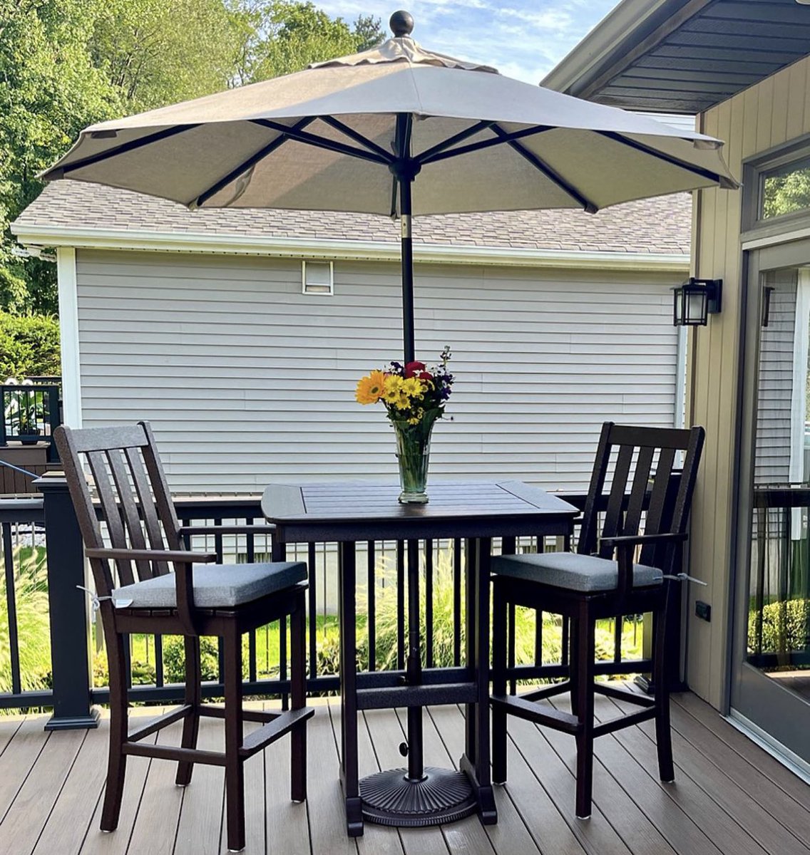 PelicanShops's tweet photo. ✨”Everything Looks Beautiful On Our New Deck. Thank you!” 🧡Big Thanks To Our Customers Victoria &amp; Doug From Our M.P. Shop For Sharing Your New @polywood Bar Ht &amp; Dining Set w/ @treasuregardeninc Umbrellas With Us!!
#polywood #backyardbliss #patio @PelicanShops https://t.co/xF13gJUkLD