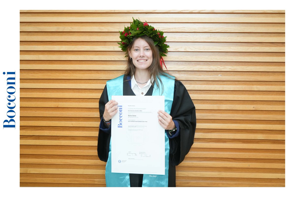 Greta Damo (@grexit_) on Twitter photo 👩🎓Happy to share that I graduated in July 2023 from <a href="/Unibocconi/">Università Bocconi</a> obtaining my Master's Degree in #DataScience!
My dissertation is titled "Detecting online Hate Speech against LGBT individuals: a study with Italian Tweets" #NLProc
(I was waiting for the official photos) 👩🎓Happy to share that I graduated in July 2023 from <a href="/Unibocconi/">Università Bocconi</a> obtaining my Master's Degree in #DataScience!
My dissertation is titled "Detecting online Hate Speech against LGBT individuals: a study with Italian Tweets" #NLProc
(I was waiting for the official photos)