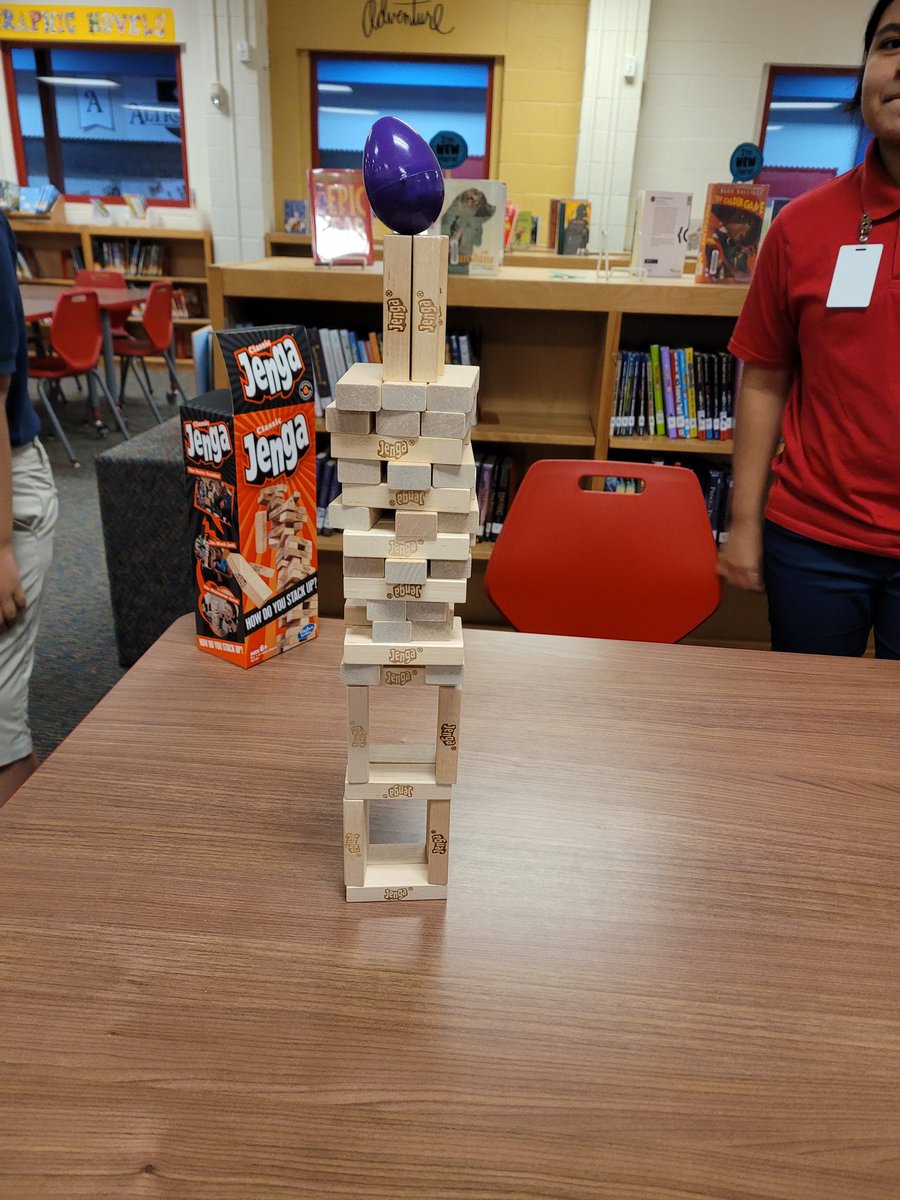 MrsPlascensia's tweet photo. 5th grade listened to After the Fall by @dsantat, learned to get back up after a fall, and then completed a challenge. Build the tallest structure that can hold an egg! We had a lot of nervous hands once they placed the egg. @LivelyEagles @IrvingLibraries @Enrichment_IISD https://t.co/UuKAfFIh5M
