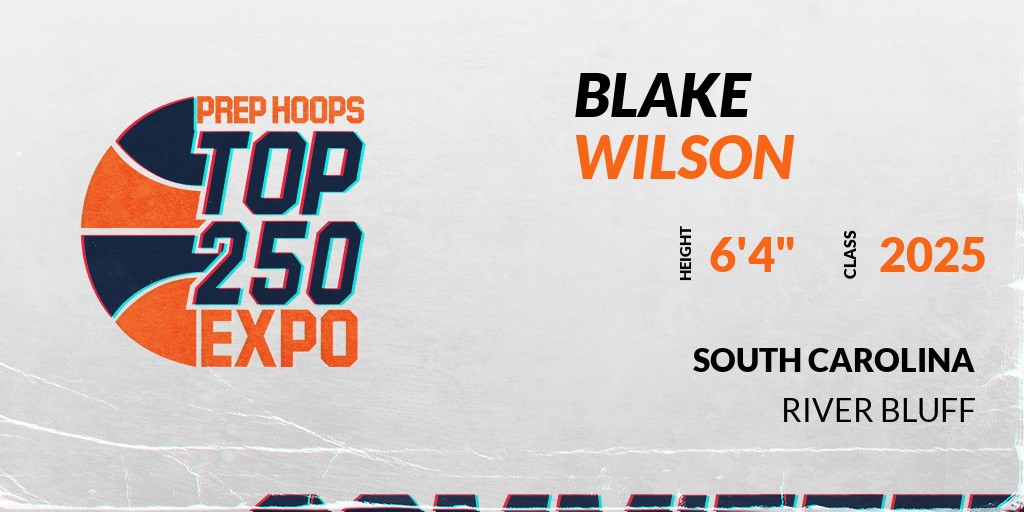 PrepHoopsSC's tweet photo. Welcome Class of 2025 Blake Wilson (@b_wil06) of River Bluff HS to the @PrepHoopsSC Showcase @ The City of North Charleston Athletic Center. 

🔥🏀 #PHTop250SC 🏀🔥

Register NOW! 👇  
https://t.co/OKyqRnfJyh https://t.co/0ZN3kZN3x8