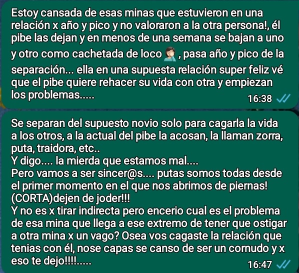 Jodidamente cansada...
