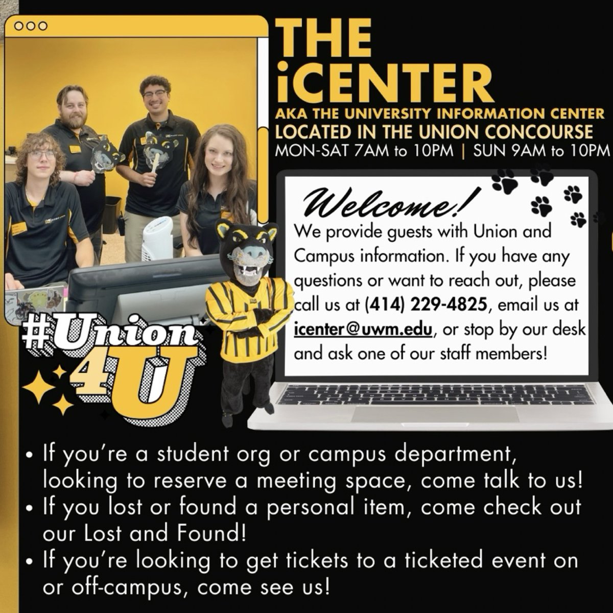 UWM Student Union tweet media