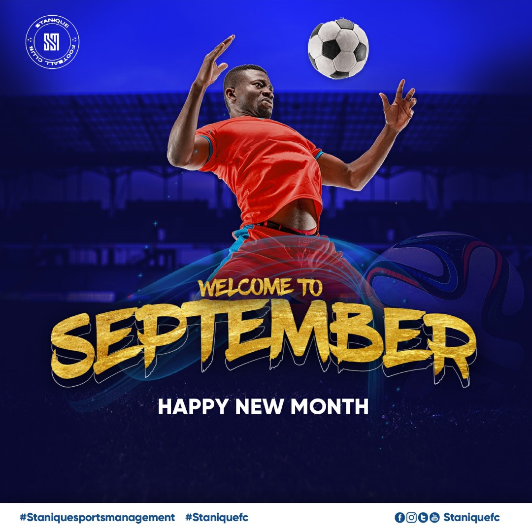 staniquefc's tweet photo. #September #staniquefc #staniquesportsmanagement https://t.co/GDUwKfFAii