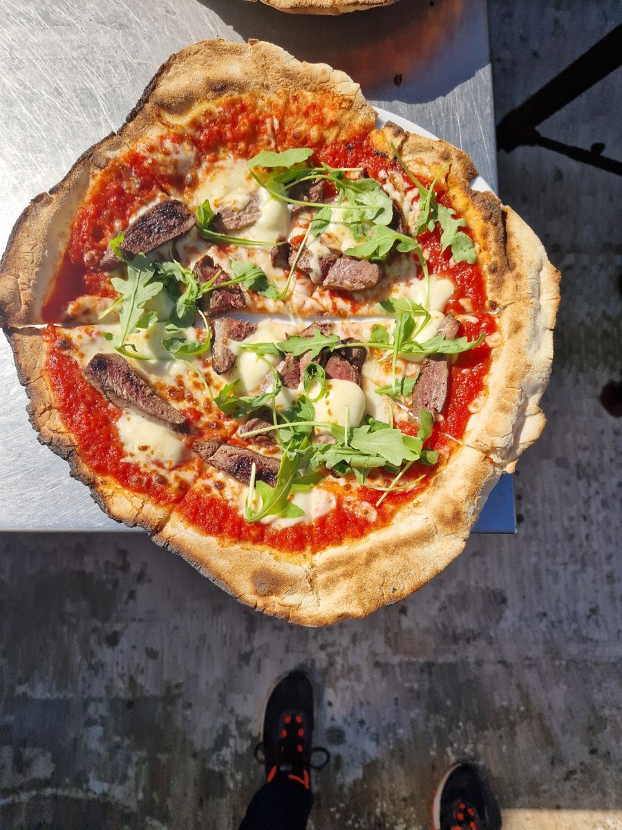 MoorlandAssoc's tweet image. We took @ITVTyne Tees to the beautiful @MilbankArms to enjoy a world first heather-fired pizza topped with grouse from the moor! Delicious, sustainable and local #grousemoor #eatwild #eatgame #gametoeat