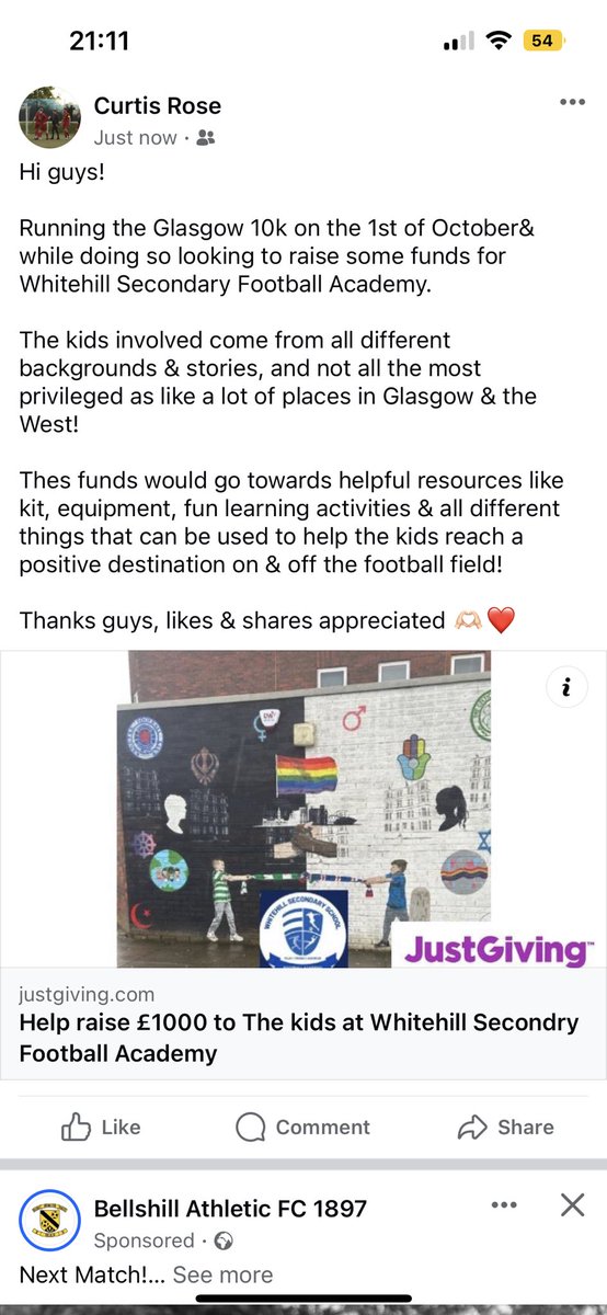 curtisrose2020's tweet photo. Hi guys, please see below!
any help would be great, the kids deserve that wee bit extra- even if helps get some kids some boots or goalie gloves - we things like that can make a world of a difference to these kids!
RTs appreciated 🫶🏻❤️⚽️
https://t.co/FmSe2gJIYf https://t.co/HhVjaHUXTZ