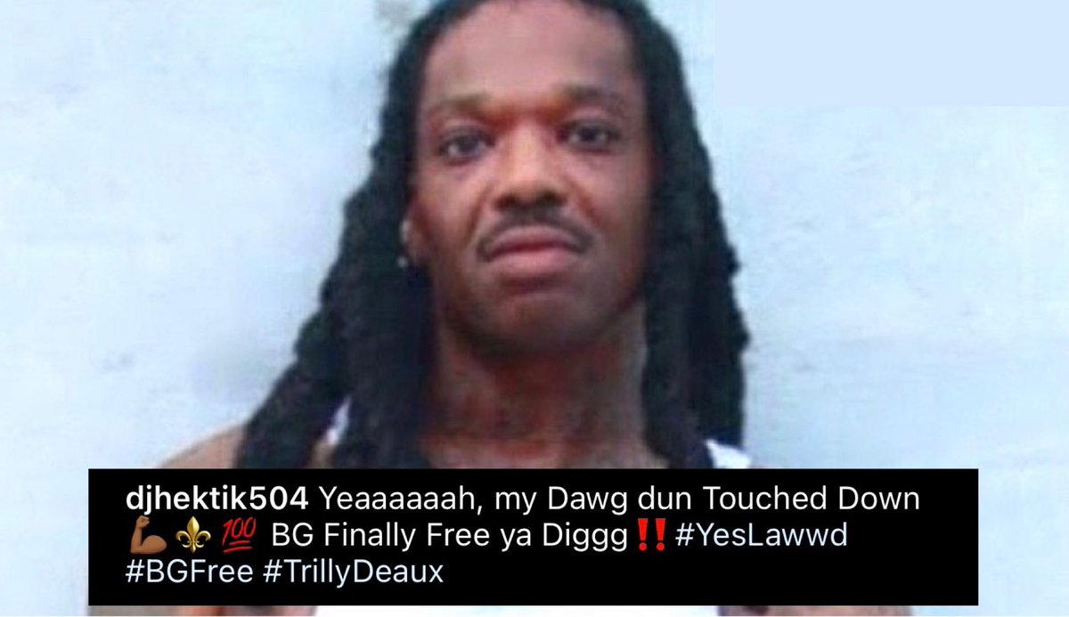 mymixtapez's tweet photo. B.G. from Cash Money’s legendary Hot Boys group with Lil Wayne &amp; Juvenile has been released from prison after serving 11 years of his 14 year sentence 😤 https://t.co/oELtAob0rz