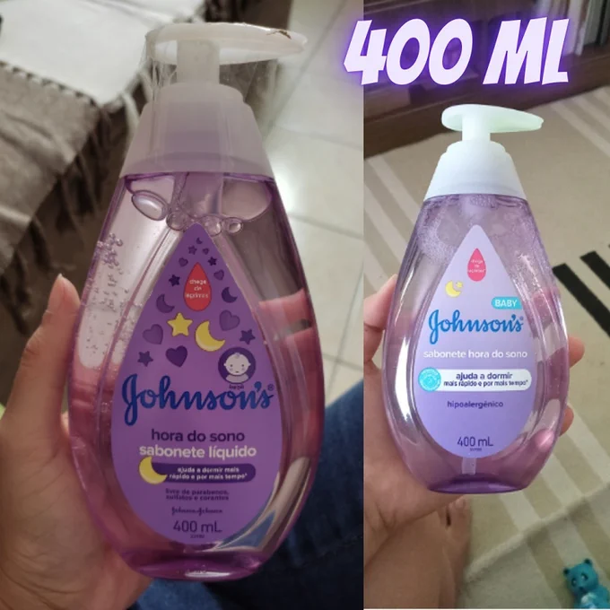 Johnson’s Baby Sabonete Líquido Relaxante Hora Do Sono, 400ml