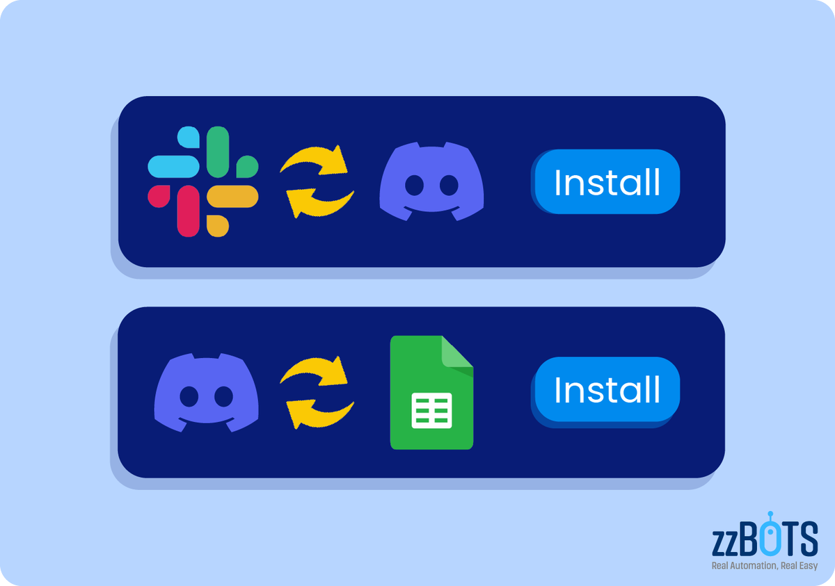 zzBotsOfficial's tweet photo. 🎉 Exciting News! 🎉
zzBots is now integrated with @discord! 🤖💬 

Get started today with our pre-built bot packs:
https://t.co/fGibsw9BnN

#zzBots #Discord #Integration #Automation https://t.co/7YGaEXDdAg