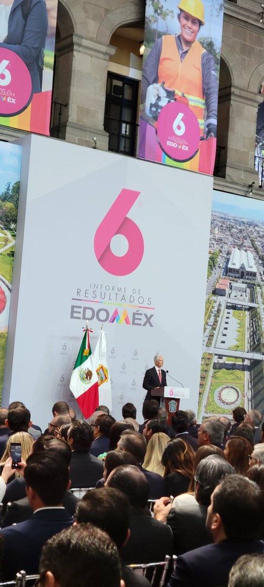 Acompañamos a nuestro amigo y lider <a href="/alfredodelmazo/">Alfredo Del Mazo</a> en el #6toInformeEdomex. 👏🏼  
Agradecida de poder formar parte de este gran equipo. 

Desde #Neza #Dtto24 #EquipoADM #EFM