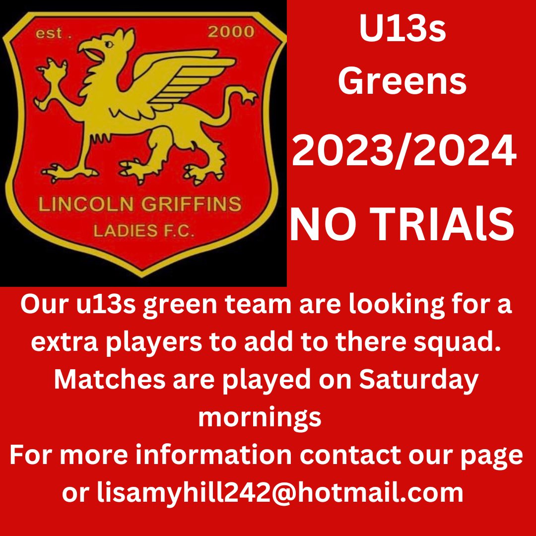 Lincoln Griffins Ladies FC (@ladieslincoln) on Twitter photo 