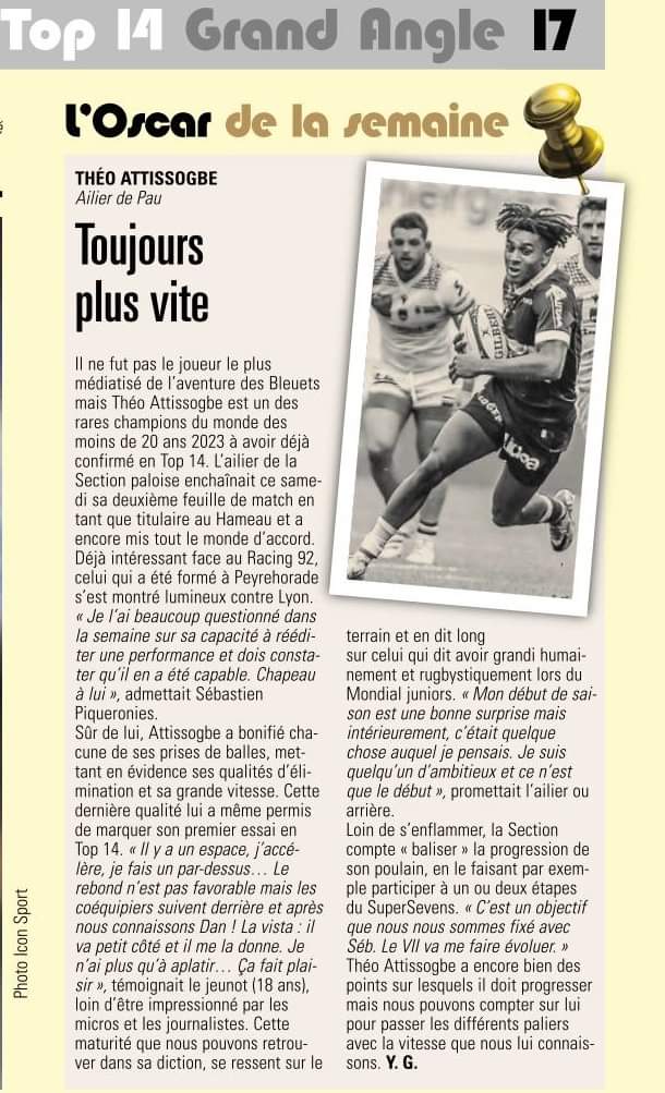 GreenArmy040's tweet photo. Bien petit !
#Peyrehorade #PeyrehoradeRugby https://t.co/VCjeynRyse
