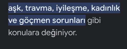 arkadaslarimla bulusmalarimizin icerigi