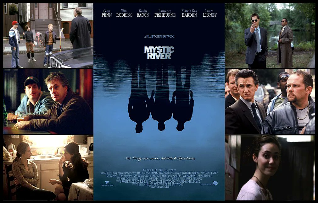 Neildesmondvt's tweet photo. My favorite film of all time! #MysticRiver #DenisLehane #ClintEastwood #SeanPenn #TimRobbins #FavoriteFilm #GreatFilm https://t.co/oaTjZddRjX