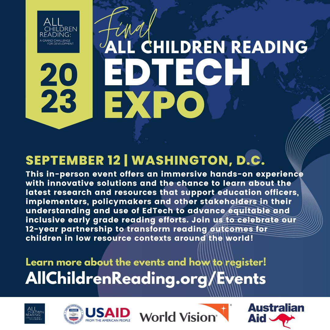 All Children Reading tweet media