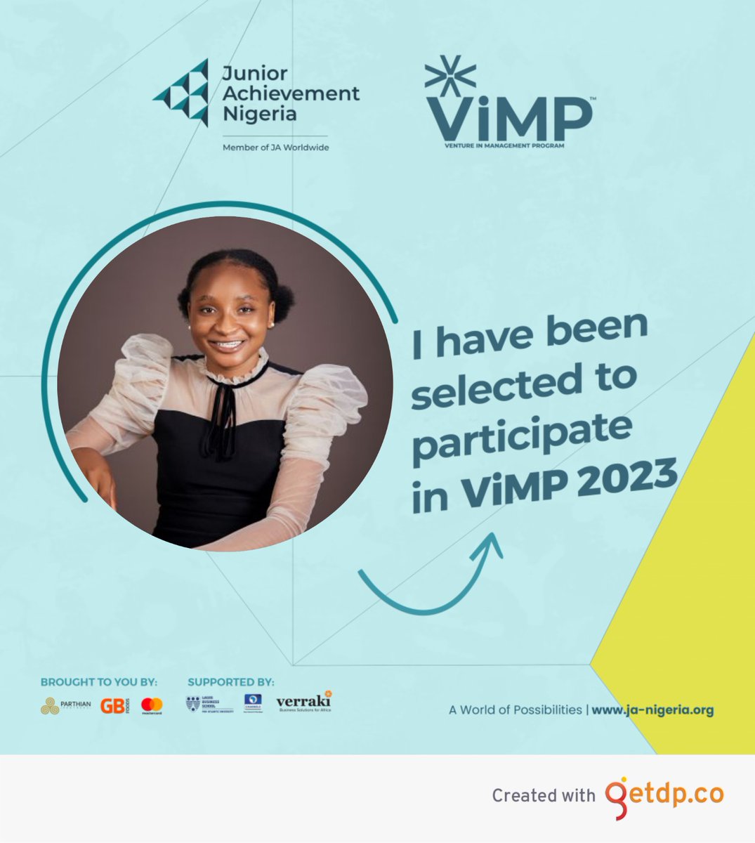 thefaithilori's tweet photo. Another dream just came through, and I'm ready for the journey of  innovation, inspiration, and some serious skill-building that comes with VIMP. 

Thank you @JANigeria for this great opportunity.

#ViMP #ViMP2023 #JANigeria #JANViMP https://t.co/yIINuvwQcJ