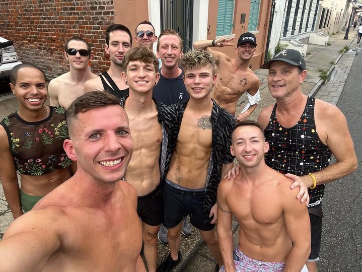 expectopatrocum's tweet photo. southern decadence with my boyfriend and the boys was a movie 🎥 https://t.co/z2eqjHxoVP