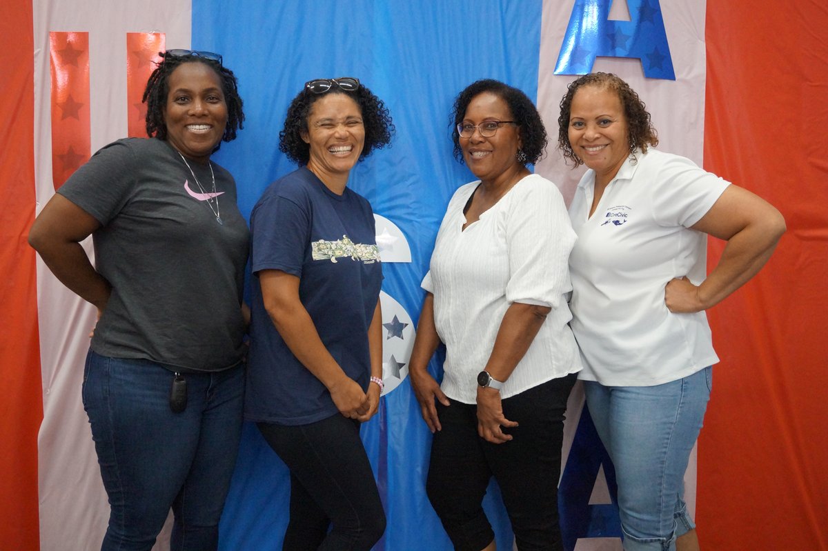CoreCivic's tweet photo. We love seeing how #TeamCoreCivic is celebrating our 40th anniversary this year! CoreCivic's Houston Processing Center in #TX held a carnival event with food, face painting, bounce houses, photo booths and more for staff and their families. https://t.co/g3x1GHydpb