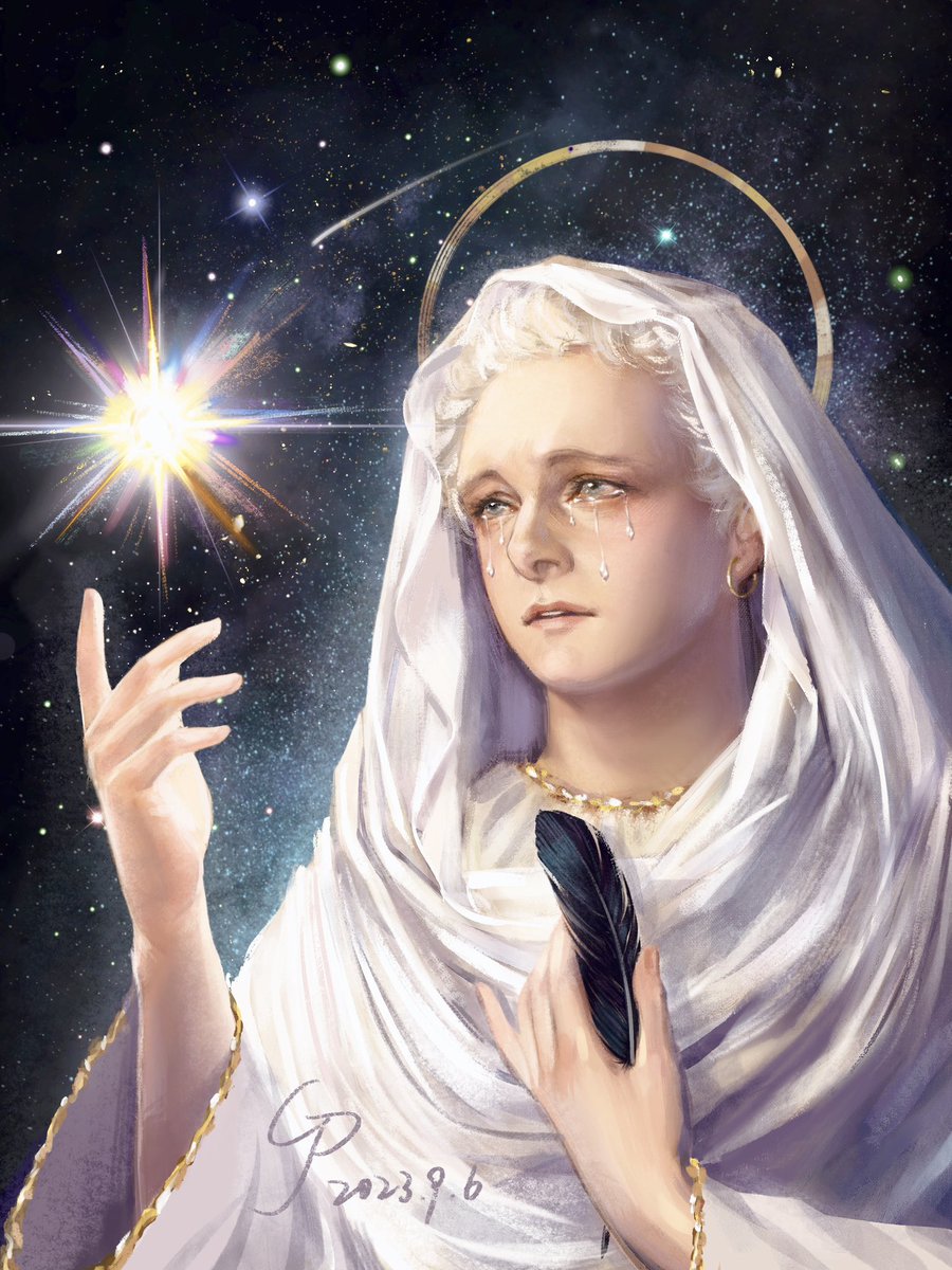 My star fell.
#GoodOmens #GoodOmens2 #GoodOmensFanArt #Aziraphale #aziracrow