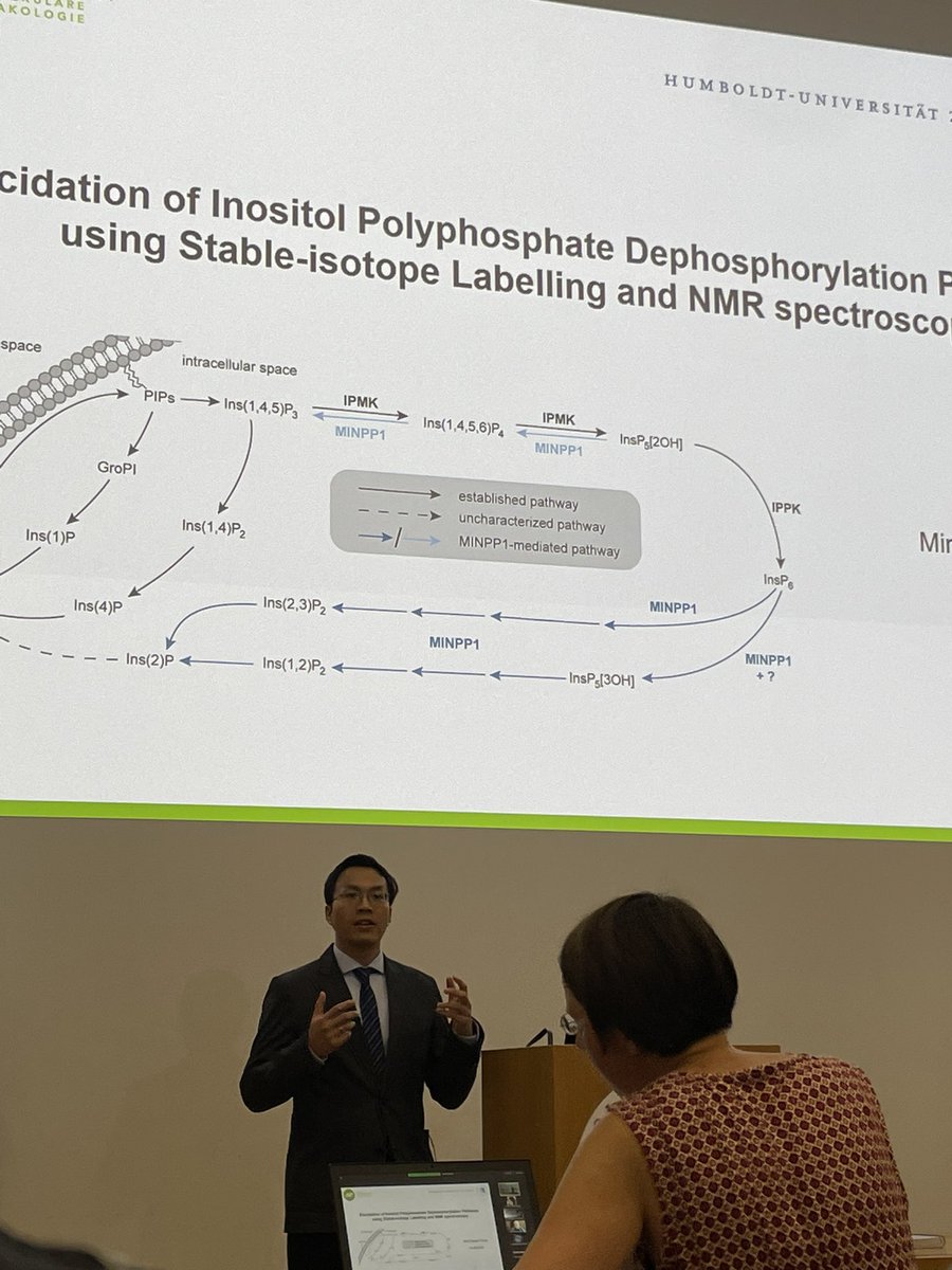 Congratulations Minh for successfully defending your PhD! A very well deserved “summa cum laude” and thank you so much for contributing towards unveiling of the black box of inositol polyphosphate metabolism :)