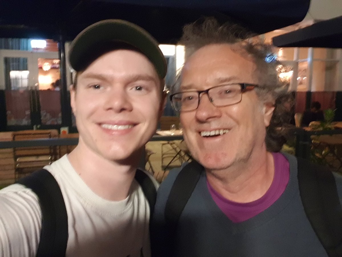 Ralph_is_Happy's tweet photo. 4th show was the always entertaining @BTTFmusical at the #AdelphiTheatre - great to chat and get picture with 'Calvin' himself, @BenMJoyce https://t.co/btIqfixCc0