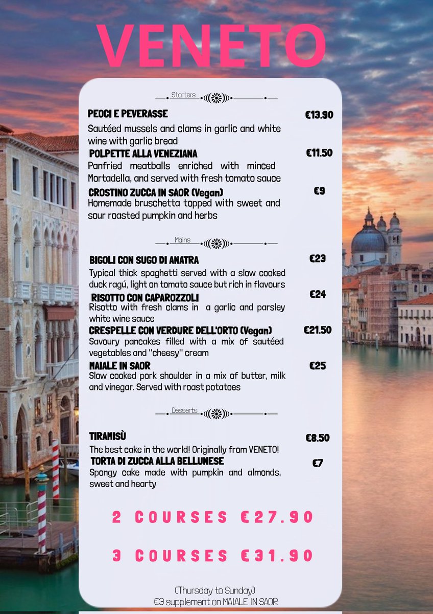 Welcome September...

.... welcome NEW SPECIAL MENU🇮🇹🇮🇹🇮🇹🇮🇹