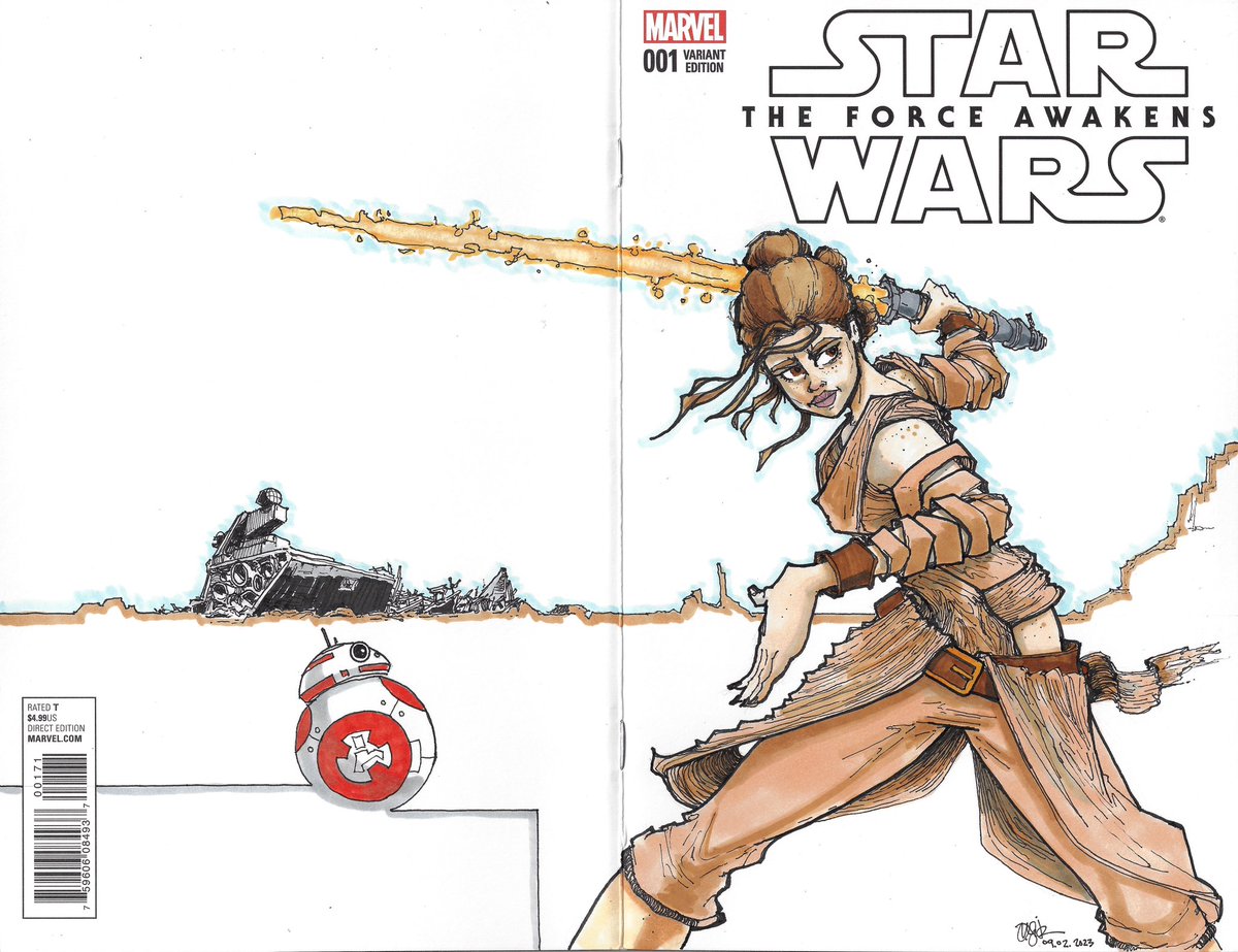 Did a #Rey #blankcomic cover #illustration for fun
.
.
.
.
.
#art #doodlebags #doodle #draw #drawing #nashville #nashvilleartist #nashvilleart #sketching #Disney #starwars #jedi #marvelcomic #starwarscomic #Theforceawakens #BB8 #jakku #reyskywalker