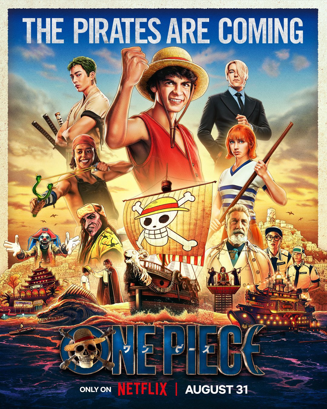 FICOU FIÉL? ONE PIECE LIVE ACTION - SINOPSE DOS 8 EPISODIOS DA